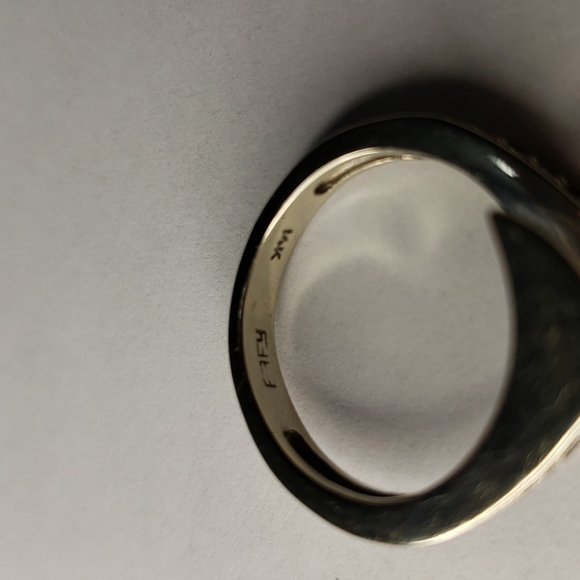 Effy White Gold Diamond tension ring - Picture 9 of 10